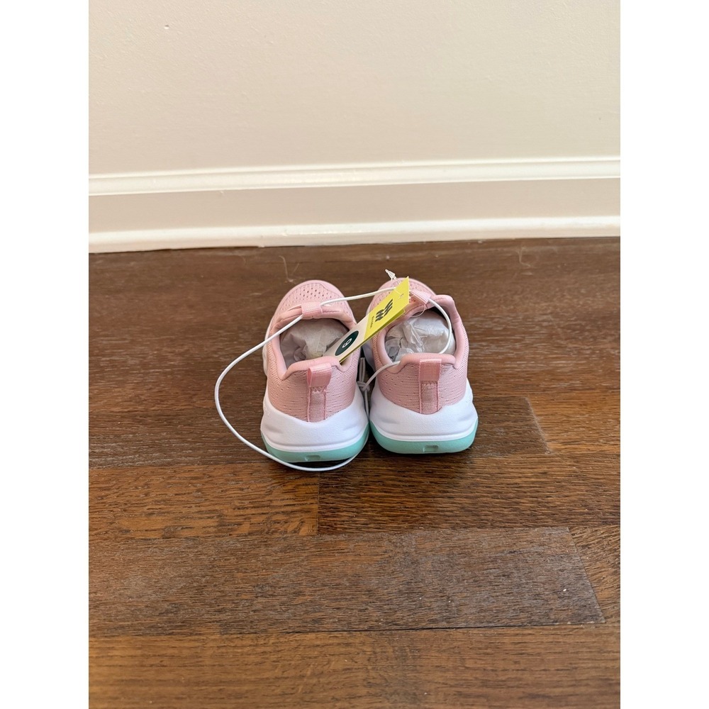 All in Motion Gennie Sneakers Kids Pink Mint Green Slip On Athletic Shoes Size 9 - Picture 3 of 7